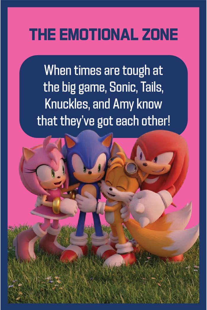 Sonic Emotional Zone collateral card