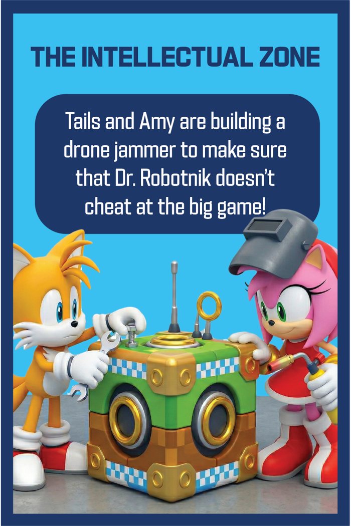 Sonic Intellectual Zone collateral card